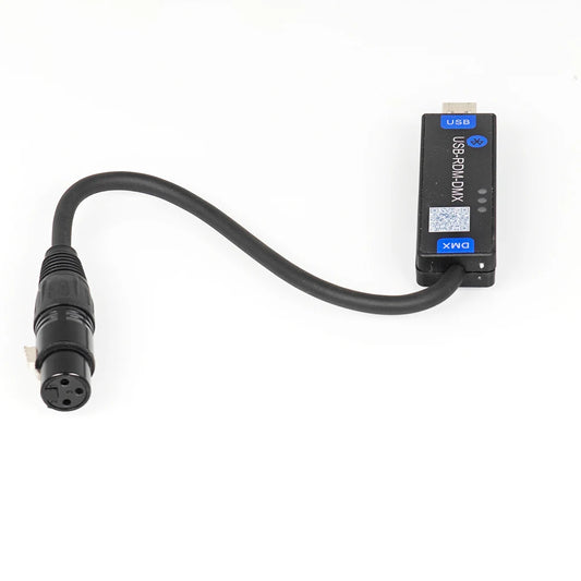 USB-RMD-DMX Mobile App DMX Dialer Stage Light Wireless DMX Controller Bluetooth DMX Controller Only Supports Android Devices
