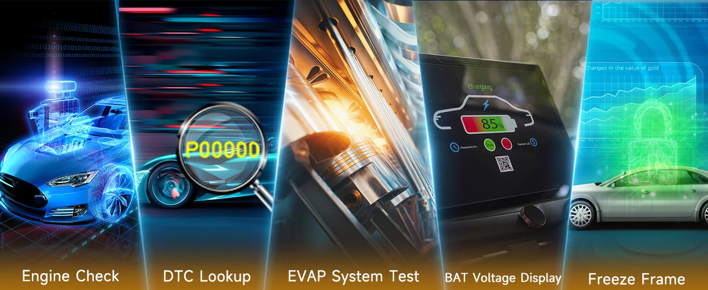 Autophix 7610 OBD2 Automotive Scanner for VW/AUDI All System EOBD/OBDII Code Reader ABS SRS Oil EPB D.PF TPMS Reset Car Tool