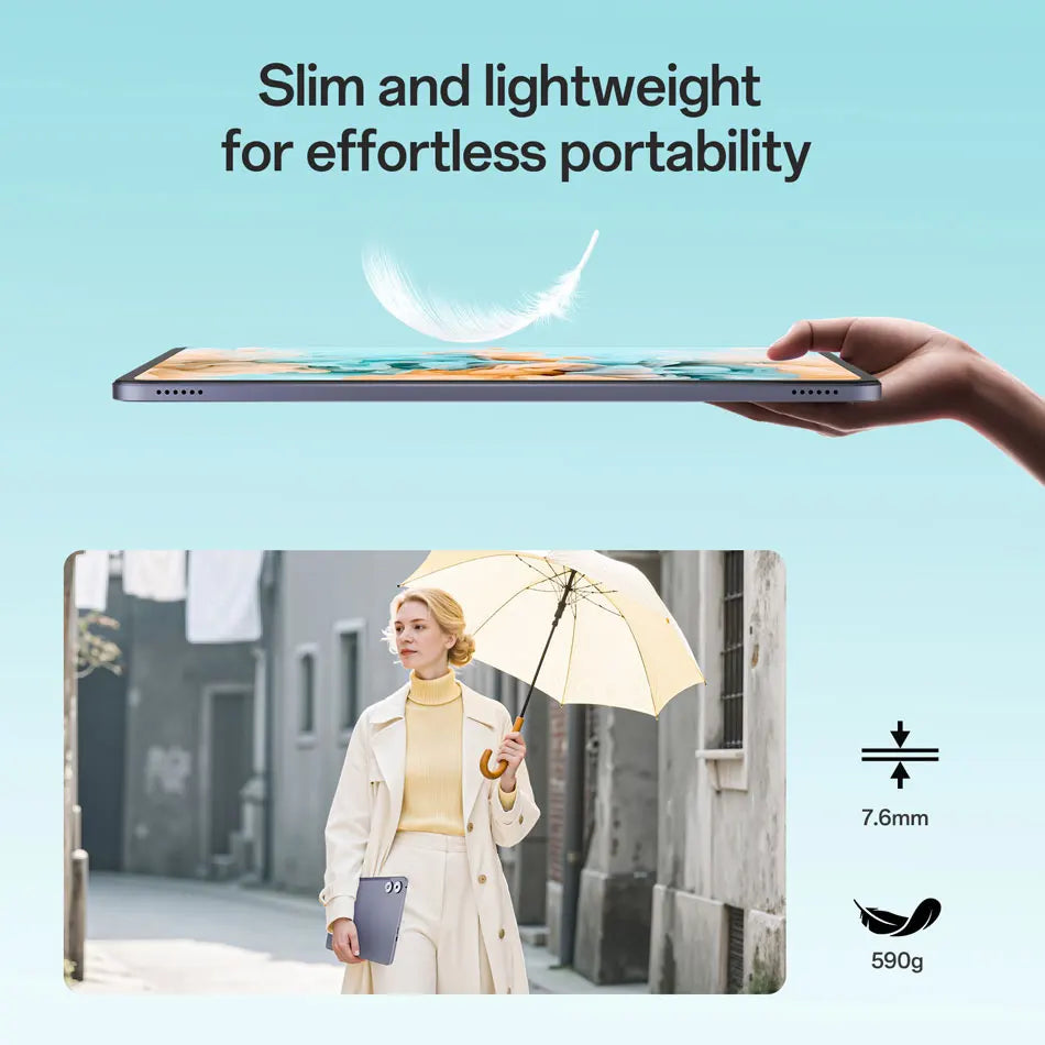 SVITOO Android Tablet 12 inch Large Screen Tablet 24GB+128GB 2K Display 18W Fast Charge 5MP+13MP Camera 8000mAh Battery Tablets