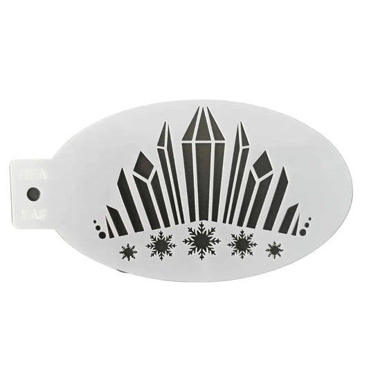 Face Painting Stencil - FA8 Frozen Crown