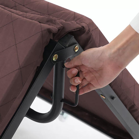 Guest bed in several types - brown