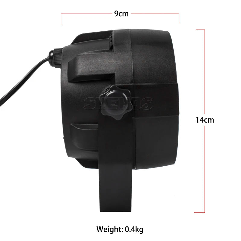 Mini Led Par 12x3W RGBW Wash Lighting For DJ Party Club Disco Family 8 channels DMX 512 Master/Save Light