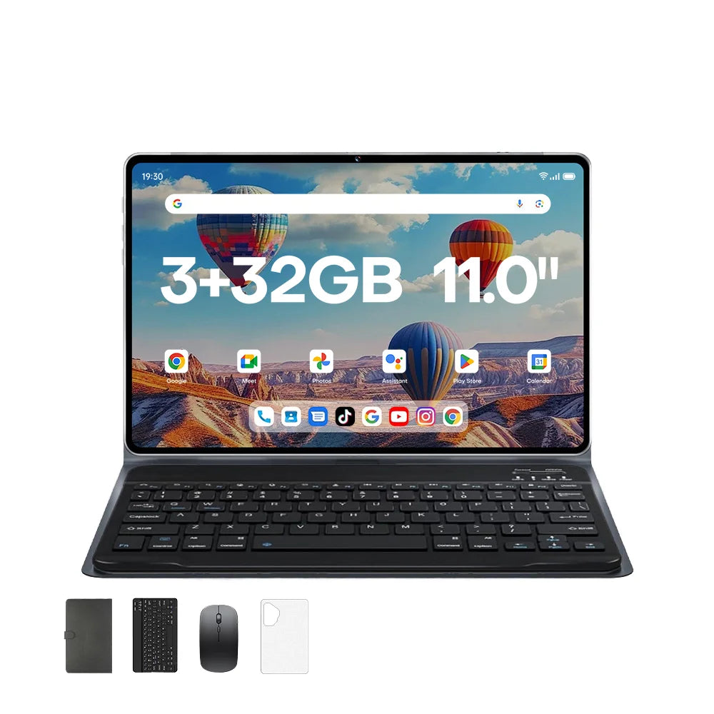OEM 16GB+512GB 10.1 Inch Android Tablet PC 5G Wifi IPS Keyboard Case Touch Pen Education Tab with 4G 5G Network New for Sale
