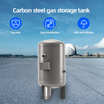 Manufacturers Can Customize 30L Vertical air Compressor Receiver Pressure Carbon Steel Buffer Storage tank