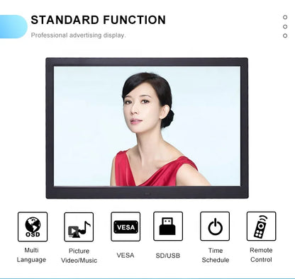 In-Room Touch Screen Advertising Release Digital Signboards Displays for Indoor/Outdoor Floor Stand LCD Video Wall Media