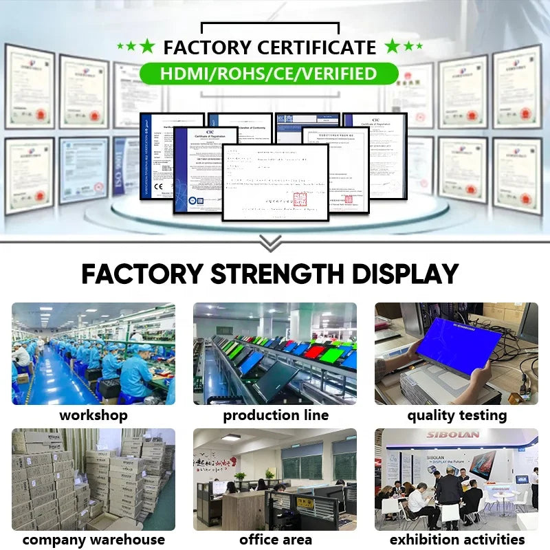 Factory Wholesale 18.5 Inch Portable 1080P Laptop Monitors Custom Logo FHD HDR USB-C HD Gaming IPS External Screen for Laptop