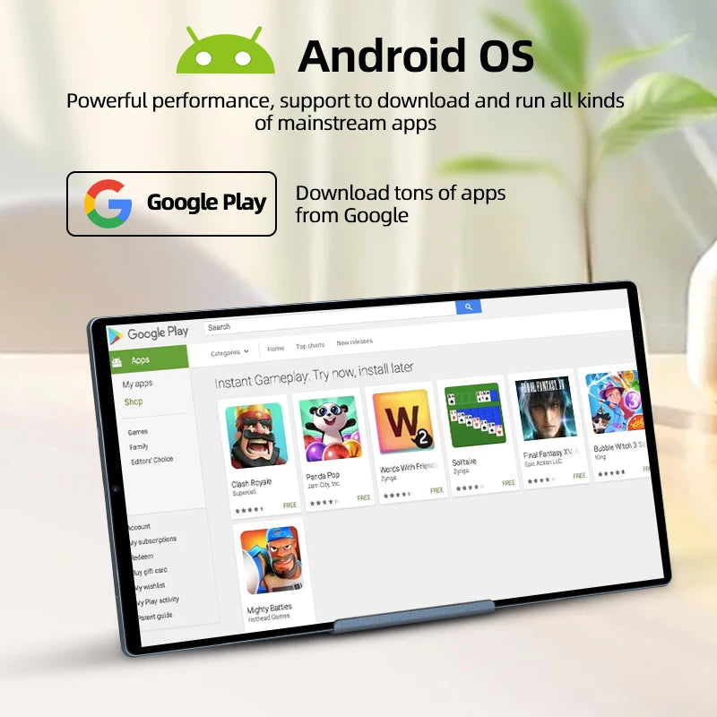 New Design 21.5 Inch Ips 1080P Digital Display Android15 Led Display Screen Interactive Portable Monitor for Entertainment