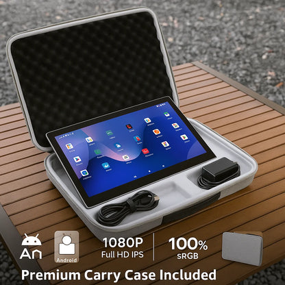 New Design 21.5 Inch Ips 1080P Digital Display Android15 Led Display Screen Interactive Portable Monitor for Entertainment