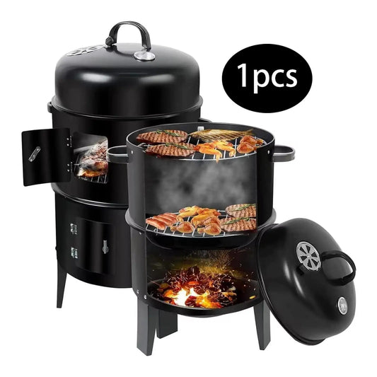 Vertical BBQ Grill Portable Barbecue Grill for Garden Gathering Backpacking