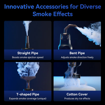 TELESIN Photography Smoke Machine Remote Smoke Effect Portable Smoke Maker with Remote Control Fogger Machine For Video Shoot