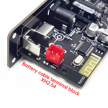 DC12V MP3 WMA Decoder Board HIFI High Bass BT 5.1 Amplifier Board Car Amplifier Module Audio Receiver for DIY Modification