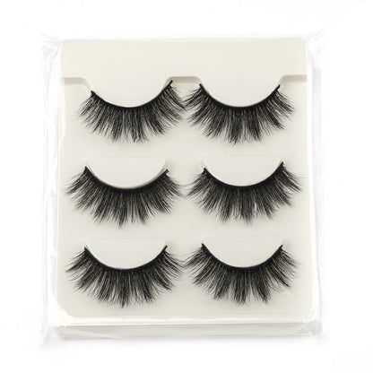 SHIDISHANPIN Cat Eye Lashes Soft Wispy Clear Band Lashes With Winged Ends For Extended Eye Look Natural Half EyelashesMakeup