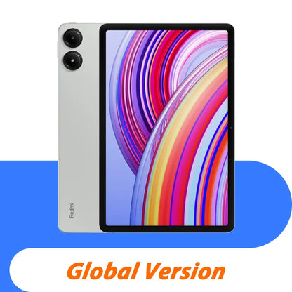 Global Version Redmi Pad Pro Tablet Snapdragon® 7s Gen 2 Mobile Platform Xiaomi HyperOS 10000mAh Large Battery 33W Fast Charger