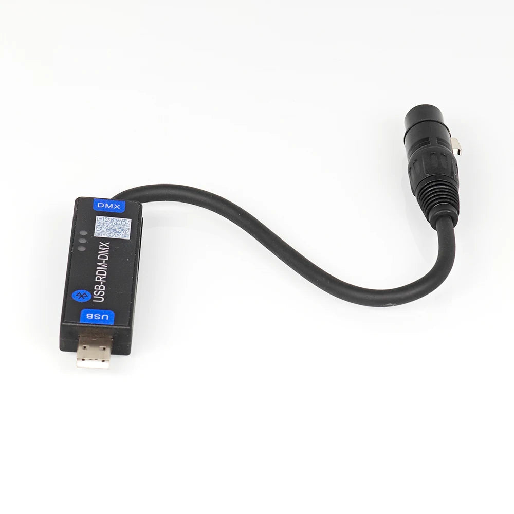 USB-RMD-DMX Mobile App DMX Dialer Stage Light Wireless DMX Controller Bluetooth DMX Controller Only Supports Android Devices