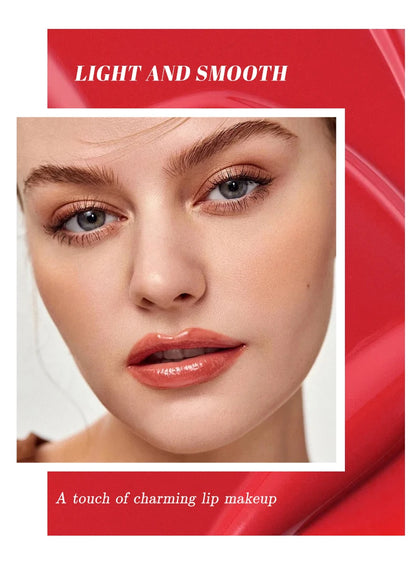 MAGIC CASA 6pcs/set Small bottle Hydrating Jelly Lip Oil long-lasting Moisturizing  smooth shimmering Lip Hydrating Liquid