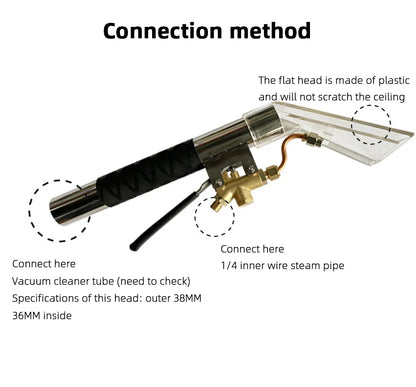 Carpet Extractor Carpet Vacuum Cleaner Upholstery Auto Furniture Cleaning Hand Tool Suction Machine Tool Cleaning Injection