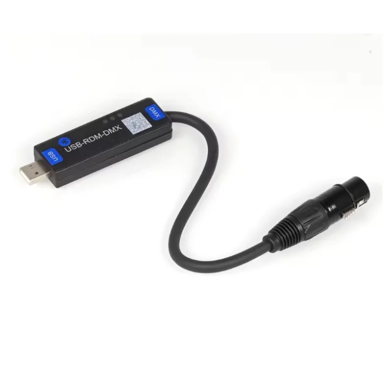 -A89Z USB-RMD-DMX Mobile App DMX Dialer Stage Light Wireless Bluetooth DMX512 Controller Only Supports Android Devices