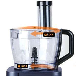 1300W Multi-Task Food Processor 3.5L Kneading 1.5L Blender Citrus Juicer 11 Professional Accessories Grinding/Chopping/Slicing