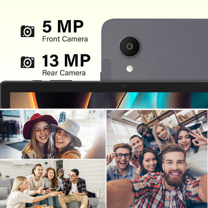 ANRY 10.95-inch HD Display Tablet Android 15 12GB RAM 128 ROM 2.4G/5G WiFi T606 Octa-Code 8000mAh Android Tablets with Case