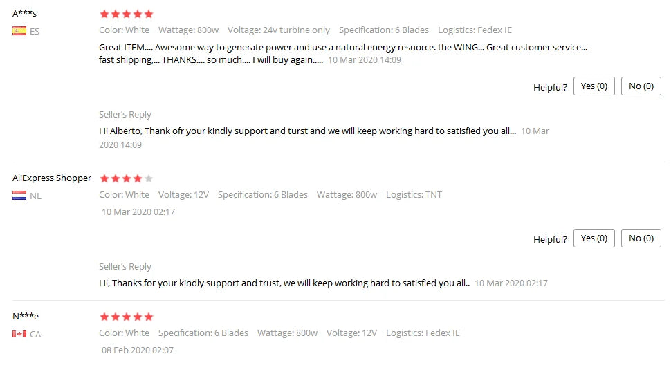 3000W High Efficiency Wind Turbine Off Grid System 12V 24V 48V Output Voltage 220V 230V 240V Home Appliance Power Supply System