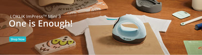 LOKLIK Mini Heat Press - 3 in 1 Heat Press Machine for T-Shirts Mugs Hats Small Heat Press Iron Press for Heating Transfe