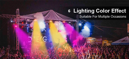 LED Par Light 6x3W RGBW DJ Controller Disco Party Holiday Christmas Bar Club Wedding Birthday Gig Stage Light