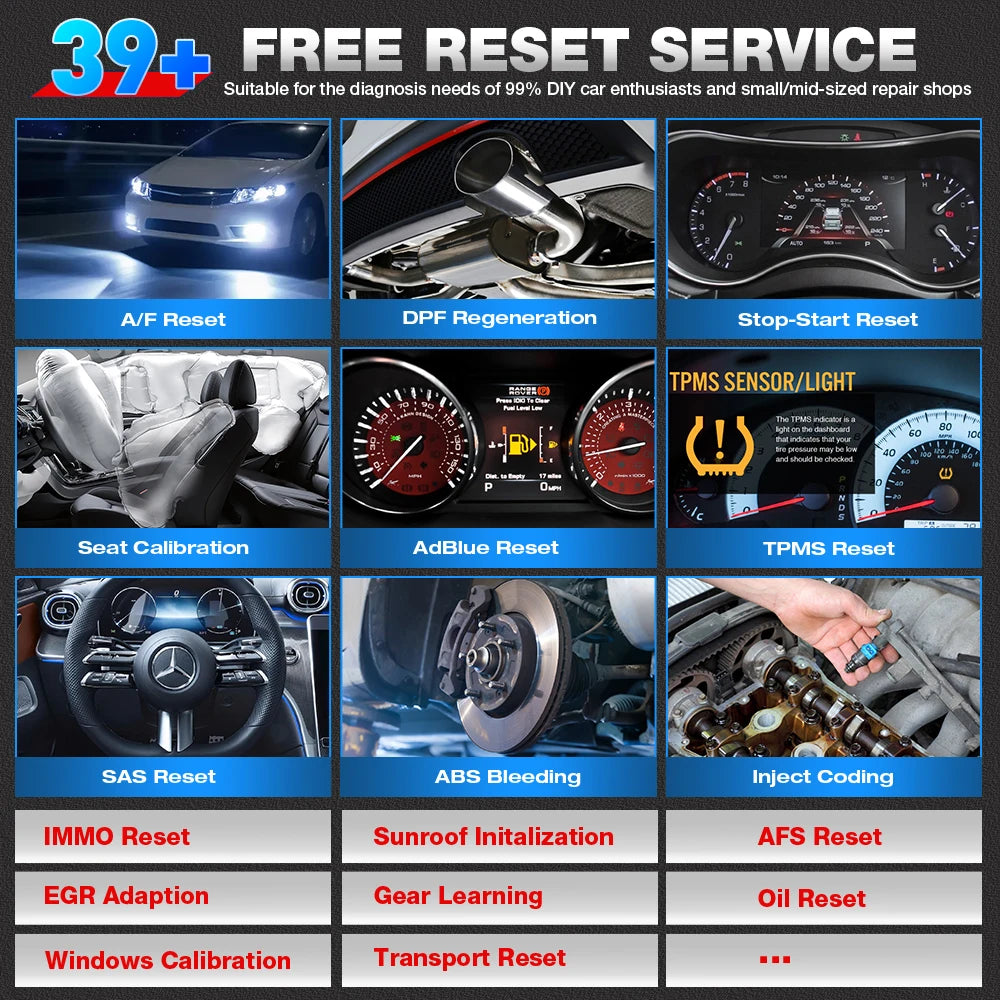 LAUNCH X431 IMMO PLUS Key Programmer X-PROG 3 AUTO Key Programming Tool OBD2 All Systems Diagnostic Scanner 39 Reset Immobilizer