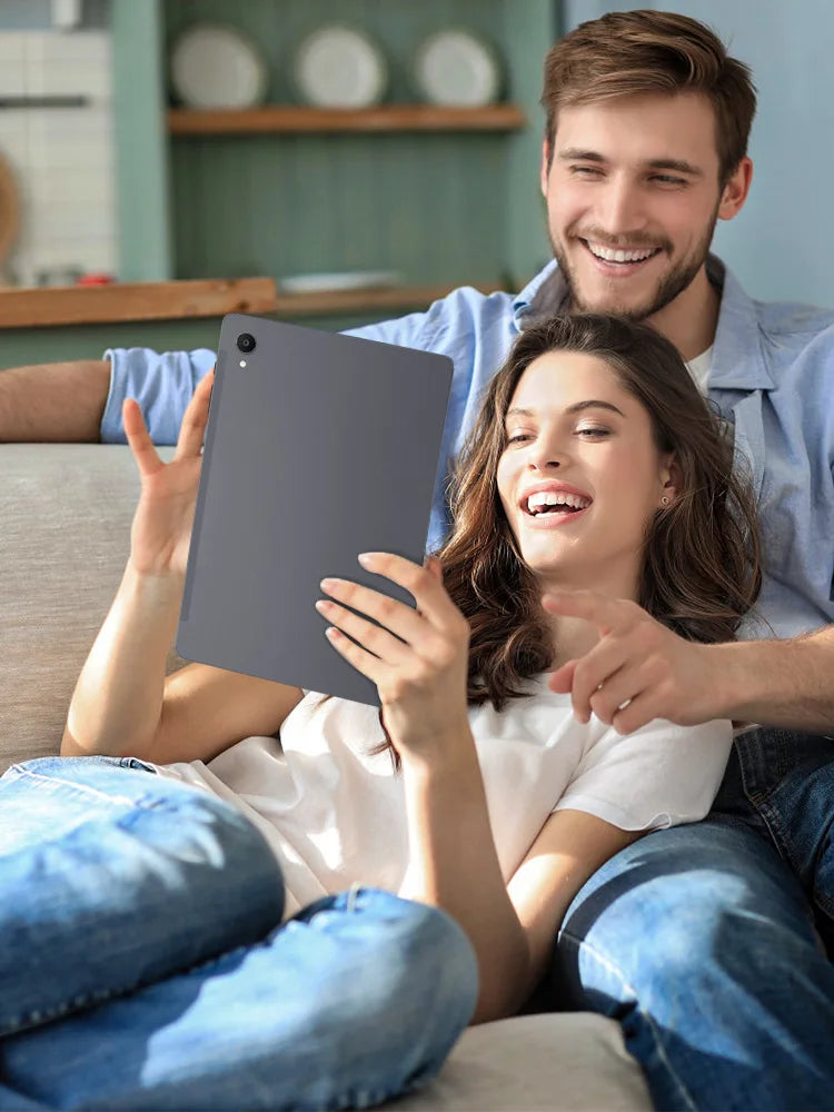 ANRY 10.95-inch HD Display Tablet Android 15 12GB RAM 128 ROM 2.4G/5G WiFi T606 Octa-Code 8000mAh Android Tablets with Case