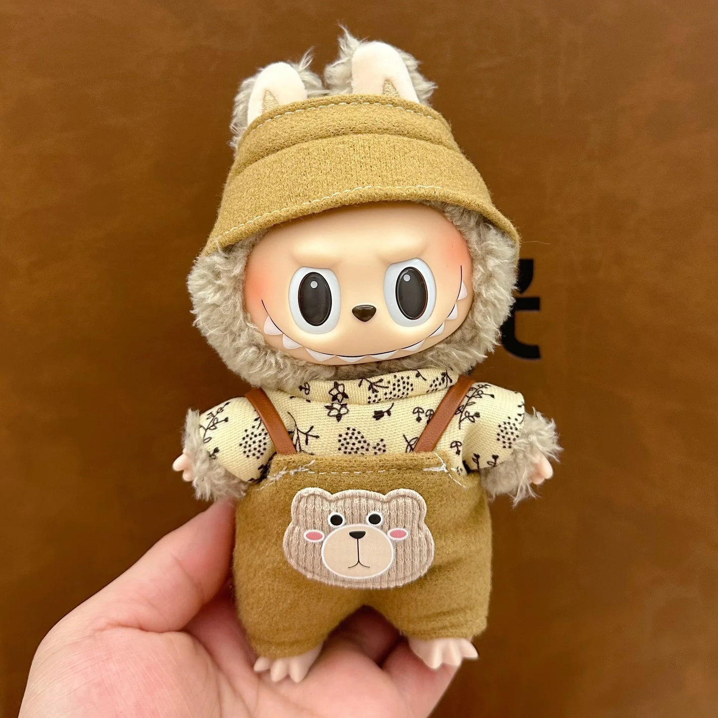 Doll Clothes For 15-17CM I II III Labubu Outfits Mini Plush Cotton Idol Doll Universal Clothing Sitting Party Accessories Gifts