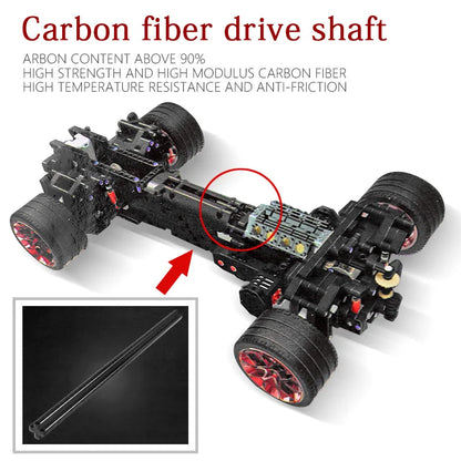 MOULD KING 13108 Technical Car Toys MOC-22970 APP&RC Motorized Mustang Hoonicorn Model Building Blocks Bricks Kid Christmas Gift