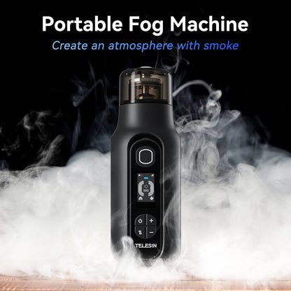 TELESIN Photography Smoke Machine Remote Smoke Effect Portable Smoke Maker with Remote Control Fogger Machine For Video Shoot