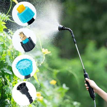 5L Electric Sprayer Automatic Garden Plant Mister USB Rechargeable Irrigation Tool Watering Can With Spray Gun for Agricultural