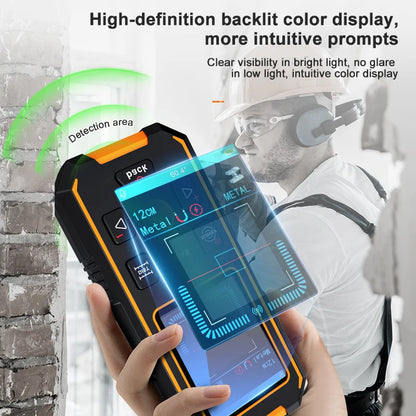 NF-513 Wall Detector 3 In 1 Metal Detector Find Metal Wood Studs AC Voltage Live Wire Detect Wall Scanner Electric Box Finder