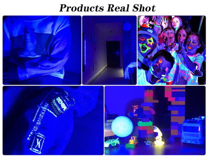 395nm 400nm Led UV Floodlight 220V Ultraviolet Stage Lamp 50W 100W LED Stage Blacklight Waterproof Disco Party Stage Backlight