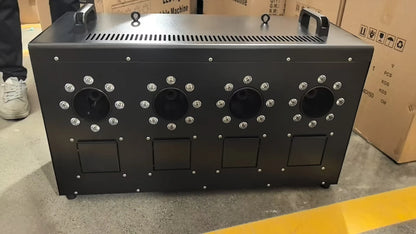 Smoke Bubbles Machine Fog Bubble Machine Haze Bubble Machine LED RGBW Audience DJ Alien Stage Party  Wedding Professional Effect