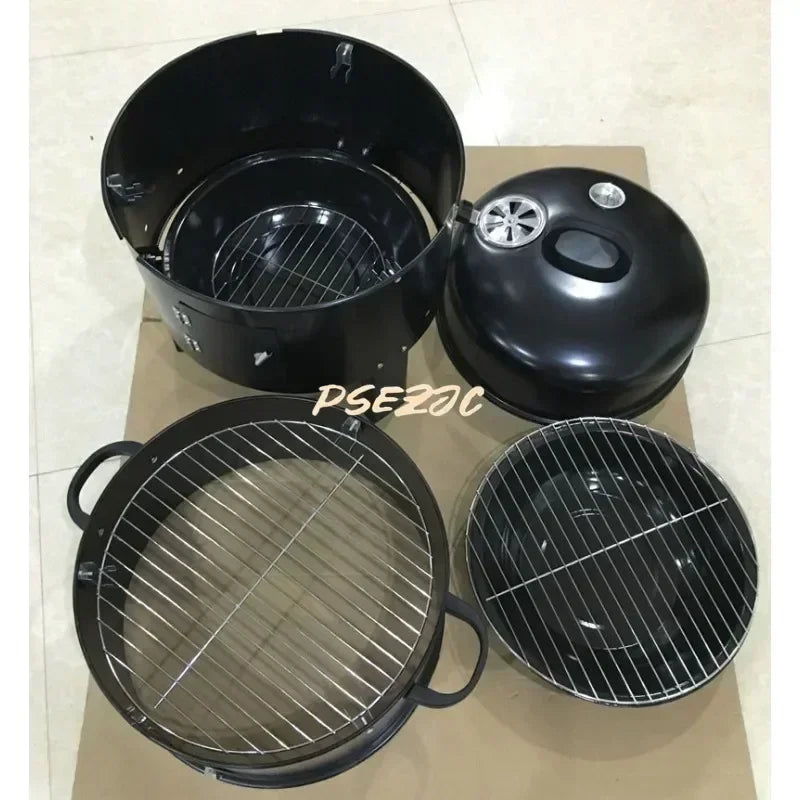3-in-1 Detachable and Stackable Barbecue Stove Circular Barbecue Stove Charcoal Fumigation Stove