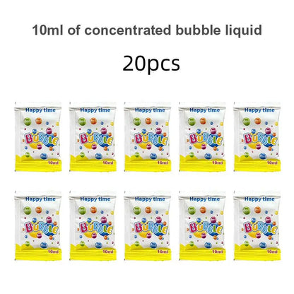 Fully Automatic Space Bubble Blowing Toy Bubble Gun Outdoor Bubble Machine Gift Holiday Gift Toy (Without Bubble Water)
