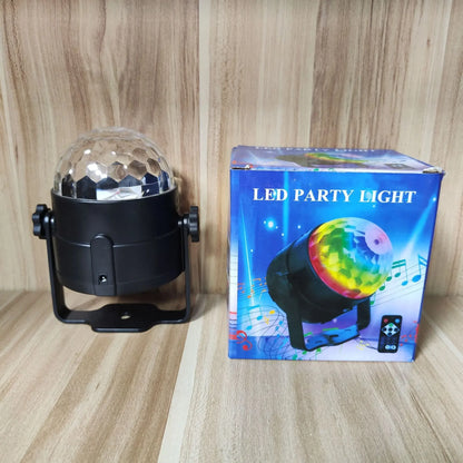 1-4Pack Aalternating Fashing Light Stage Lamp with Remote Control EU Disco Ball Lamps for Home Room Parties Birthday Wedding Bar