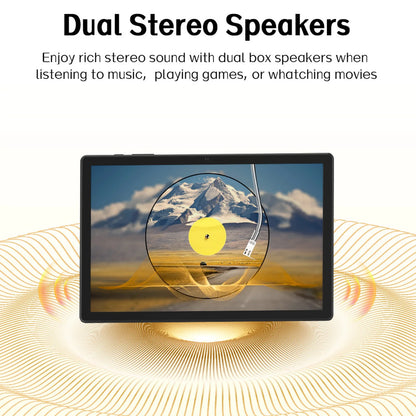 ANRY 10.95-inch HD Display Tablet Android 15 12GB RAM 128 ROM 2.4G/5G WiFi T606 Octa-Code 8000mAh Android Tablets with Case