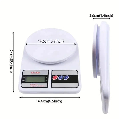 10kg X1g Digital Scale Kitchen Electronic Food Scale Gram Electric Scales Postal Cooking Baking Cakes Kitchen Accessories