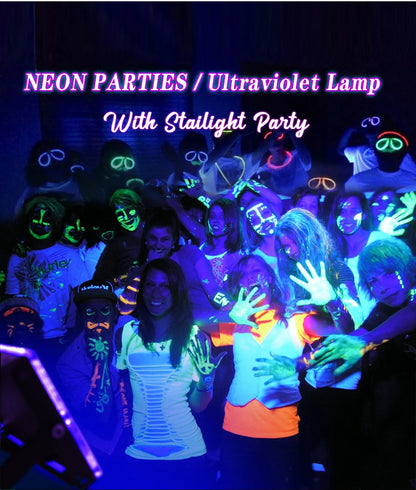 395nm 400nm Led UV Floodlight 220V Ultraviolet Stage Lamp 50W 100W LED Stage Blacklight Waterproof Disco Party Stage Backlight