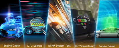 Autophix 7610 OBD2 Automotive Scanner for VW/AUDI All System EOBD/OBDII Code Reader ABS SRS Oil EPB D.PF TPMS Reset Car Tool