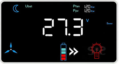 WIFI 4000W Wind Solar Hybrid Charge Controller with Equalizer, 12V 24V 48V AUTO, MPPT for Solar and Wind, for Lithium Lead Batte