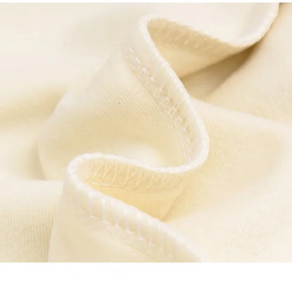 Autumn-Winter Girls Long Sleeve Solid Color T-Shirt with Ruffle Collar Girls Fashionable Comfortable Everyday Wear T-Shirt