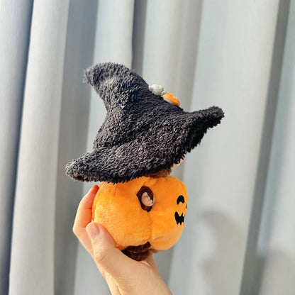 Hot Halloween Labubu Clothes Cute Pumpkin Bat Ghost 2-piece Outfit Mini Plush Doll Clothing Fashion Doll Accessories