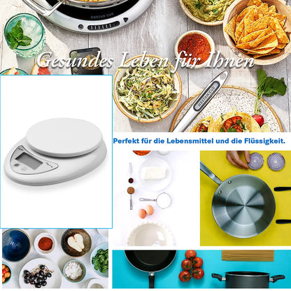 5kg/1g Portable Digital Scale LED Electronic Scales Food Balance Measuring Weight Electronic Scales Kitchen Accessories Tools