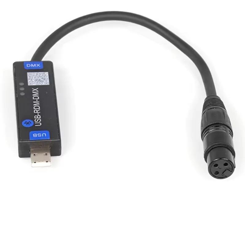 -A89Z USB-RMD-DMX Mobile App DMX Dialer Stage Light Wireless Bluetooth DMX512 Controller Only Supports Android Devices