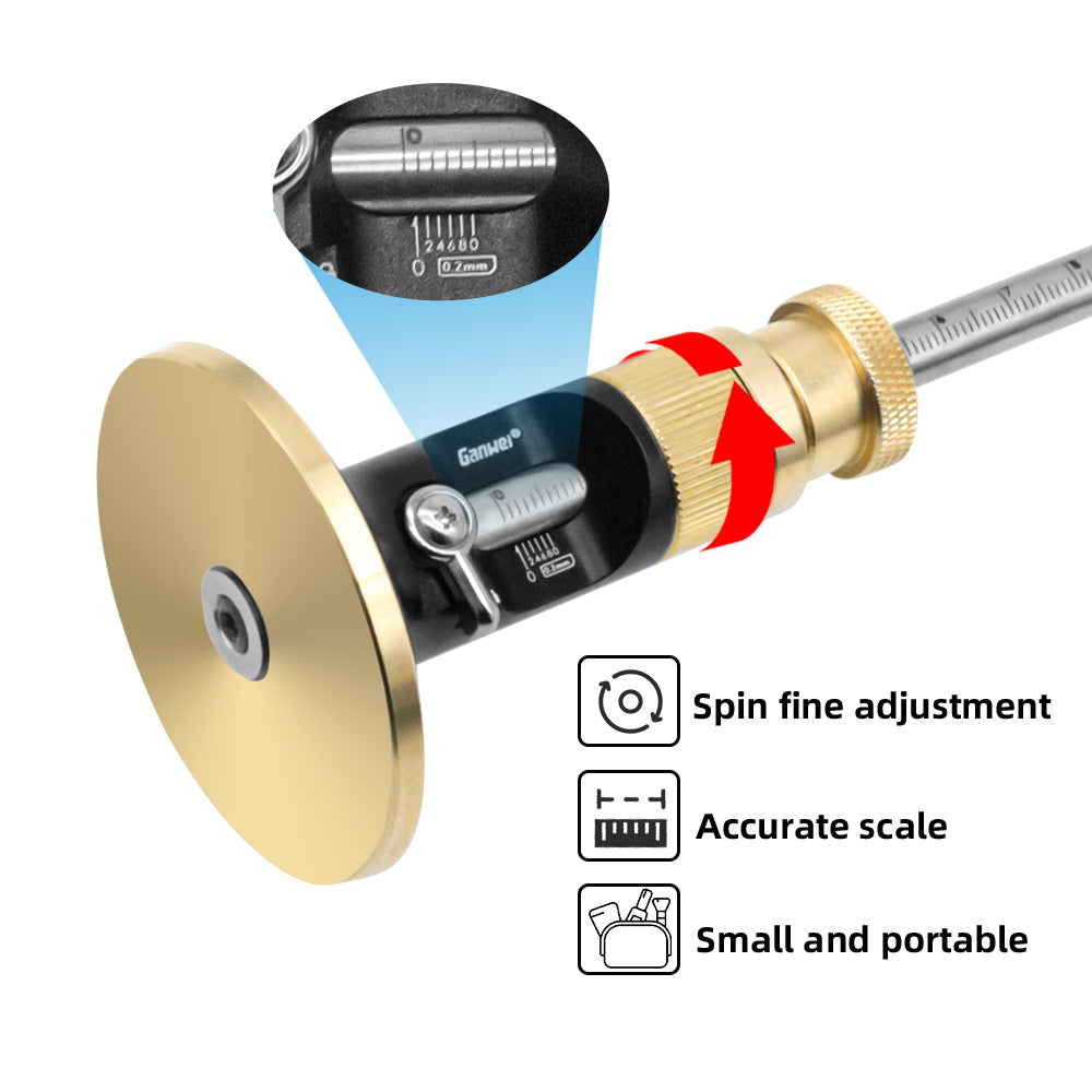 Woodworking European Style Scriber High Precision Blade Scribing Tools Carpentry Parallel Line Drawing Mortise Marking Gauge