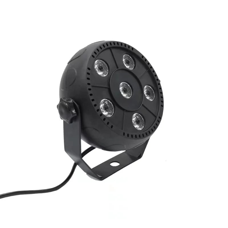 LED Par Light 6x3W RGBW DJ Controller Disco Party Holiday Christmas Bar Club Wedding Birthday Gig Stage Light