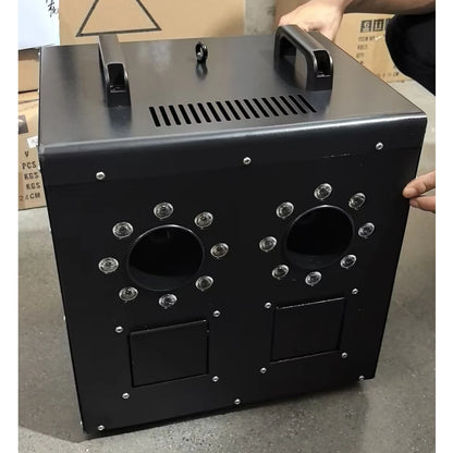 Smoke Bubbles Machine Fog Bubble Machine Haze Bubble Machine LED RGBW Audience DJ Alien Stage Party  Wedding Professional Effect